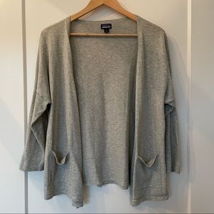 Patagonia Open Cardigan - Grey L